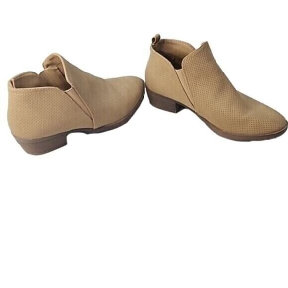 Rampage Boots Tesla Brown Booties Pull On Women's 6 - Picture 3 of 8